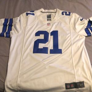 Nike Dallas cowboys white Elliot 21 size Large